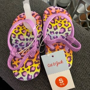 Toddler girl flip flops